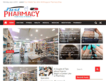 Tablet Screenshot of just-pharmacy.com